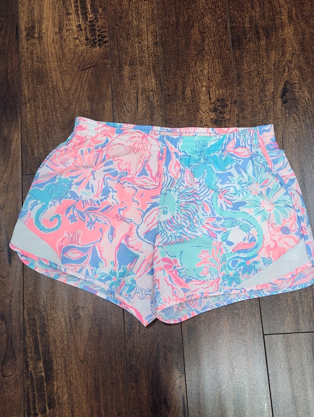 LILLY PULITZER RUNNING SHORTS XS EUC